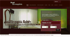 Desktop Screenshot of hostalreconquista.com